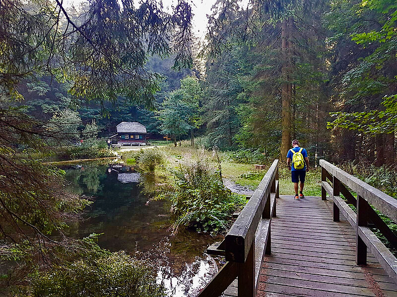 Bergwandern im Bayerischen Wald